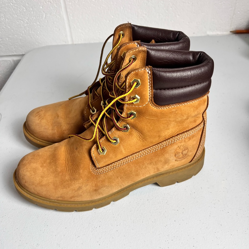 Timberland Tan Leather Boots